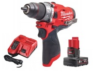 PRÍPADOVÁ VŔTAČKA MILWAUKEE M12 FPD 1*6AH