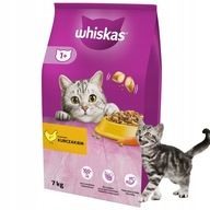 WHISKAS DOSPELÝ S KURATÝM SUCHÝM KRMIVO PRE MAČKY 7kg