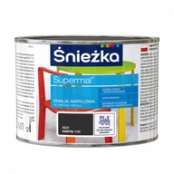 Supermal Acrylic Matte Black 0,4L