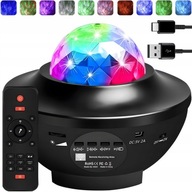 STARS SKY PROJECTOR LED NOČNÁ LAMPA BLUETOOTH REPRODUKTOR + USB DIAĽKOVÉ OVLÁDANIE