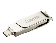 Hama PENDRIVE USB-C 3.1 / 3.0 128 GB, 90 MB/s.