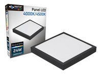 POVRCHOVÁ LED PANEL 24W SQUARE stropná lampa