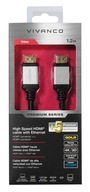 HDMI-HDMI 1,2 m 2,0 3D ARC 4K UHD/HDR 18 Gb/s KVALITA