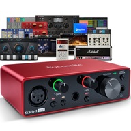 audio rozhranie. Focusrite Scarlett Solo 3. gen. 24H