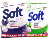 Soft Lavanda + Aloe Powders 2x3,9kg 156 praní