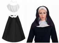 Čelenka Cornet Nun + Golier Nun Outfit