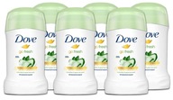 6 x Dove tyčinka 40 ml uhorky a zeleného čaju