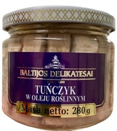 TUniak V RASTLINNOM OLEJI KÚSKY 280G RIGAGOLD