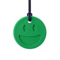 Terapeutický náhrdelník SMILEY FACE Tmavo zelená