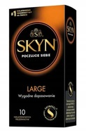 SKYN LARGE kondómy 10ks Zväčšené