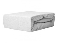 Obliečka FROTTE 160x200 s gumičkou, biela