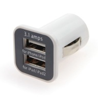 Autonabíjačka 5V 3,1A 2xUSB 12V alebo 24V