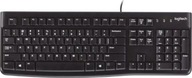 Klávesnica Logitech Keyboard K120 Wired Black US USB