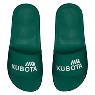 UNISEX BAZÉNOVÉ FLOPS 45 KUBOTA GUMOVÉ TMAVO ZELENÉ SVETLO ŠPORTOVÉ 45