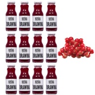 12x Brusnicový džús 250ml NFC, prírodný, bez cukru