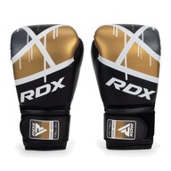 Boxerské rukavice RDX BGR-F7 čierne/zlaté 10oz