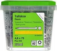 SKRUTKA 4,8X75 PODLAHA CLASSIC A2 /250/ESSVE 640575