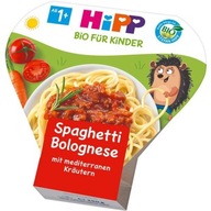 HiPP BIO špagety s bolonskou omáčkou a hovädzím mäsom