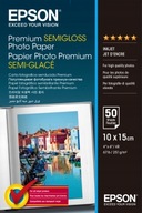 EPSON SemiGloss 251g 50ks 10x15 fotopapier.