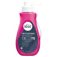 Veet Professional Depilačný krém pre všetky typy pokožky, nohy a telo, 400 ml