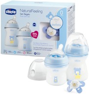 CHICCO NF SET 2 ANTIKOLICKÝCH FĽAŠIEK + PACIFIKÁCIA