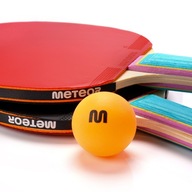 SET NA STOLNÝ TENIS METEOR ZEPHYR 1* 2 rakety 3 loptičky