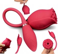 VIBRATOR S MULTISTIMULÁTOROM ROSE 20 PREVÁDZKOVÝCH REŽIMOV