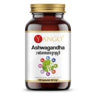 Ashwagandha extrakt 250 mg + vitamíny B (