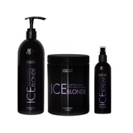 PROFIS Shampoo Mask Booster ICE pre blond vlasy 2x1000ml + 250ml