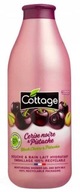 COTTAGE Sprchový gél Douche & Bain Lait Black Cherry & Pistachio 750 ml