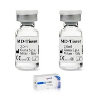 MD TISSUE GUNA TROPOCOLAGEN tkanivové stimulátory mezoterapeutická ampulka 2x 2ml