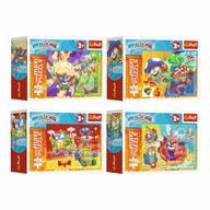 super vecičky zings lokomotívy Puzzle MINI MAXI 20EL x 4