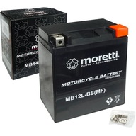 BATÉRIA NA MOTOCYKL Moretti AGM MB12L-BS 12V