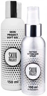 SKIN PROJECT Emulsion TATTOO cream 100 ml + Gél | NÁSLEDNÁ STAROSTLIVOSŤ NA TETOVANIE SPREJ