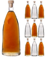 10x Monako fľaša 500ml Víno Vodka Whisky Koňakový sirup Likér TopBottles