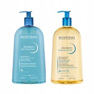 Bioderma Atoderm set gél 1000ml + olej 1000ml