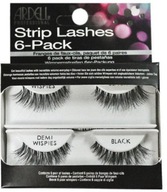 ARDELL Strip Lashes umelé mihalnice 6 párov Čierna