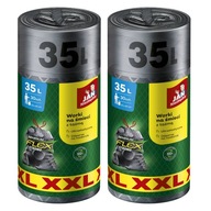 2X VRECKÁ NA ODPADKY 35L ​​JAN ESSENTIAL MAGNUM FLEX TAPE 2X30KS UNIVERSAL