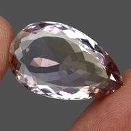 Prírodný kameň ametryn 21,95 ct IF dvojfarebný