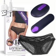 Dámska intímna spodná bielizeň VIBRATOR MASSAGER erotika sex shop diskrétny orgazmus