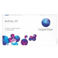 Mesačné šošovky Biofinity XR, 3 ks