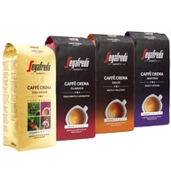 Segafredo Caffè Crema sada zrnkovej kávy 4x1 kg