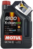 MOTUL 8100 X-CLEAN EFE 5W30 MB229.52 LL-04 GM 5L