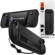 SPIGEN Rugged Armor Case Čierne puzdro pre STEAM DECK OLED