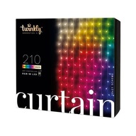 Inteligentné LED osvetlenie Twinkly Curtain 210 RGBW 1,5 x 2,1 m