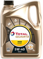 TOTAL QUARTZ 9000 ENERGY 5W40 5L ŁÓDŹ