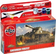 Airfix Starter Set - Sherman Firefly - Zostaviteľný model - Mierka: 1:72