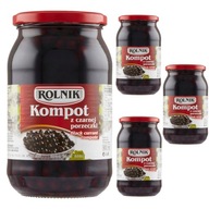 Rolnik Ríbezľový kompótový nápoj v tégliku 4x 900ml