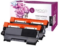 2X INKDIGO TONER TN-2220 PRE BROTHER DCP-7055 HL-2130 2240 2250 2600STR CHIP