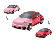 VW Beetle UV R/C 1:24 Rastar 76200 mení farbu